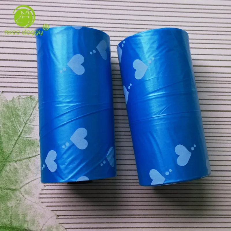 Рождественская Акция! 2 рулона биоразлагаемые мешки для выгула собак