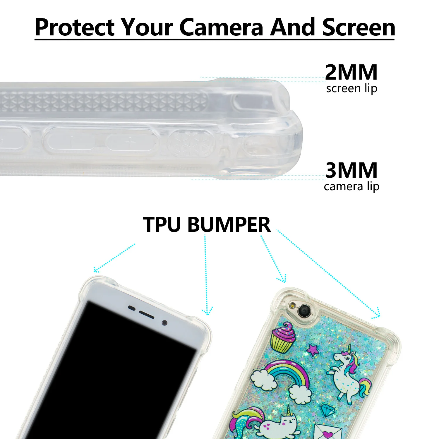 Силиконовый чехол из ТПУ для Xiaomi Redmi Note 5A 5 A Prime Dynamic Liquid Quicksand Cover Xaomi Xiomi A5 / Y1