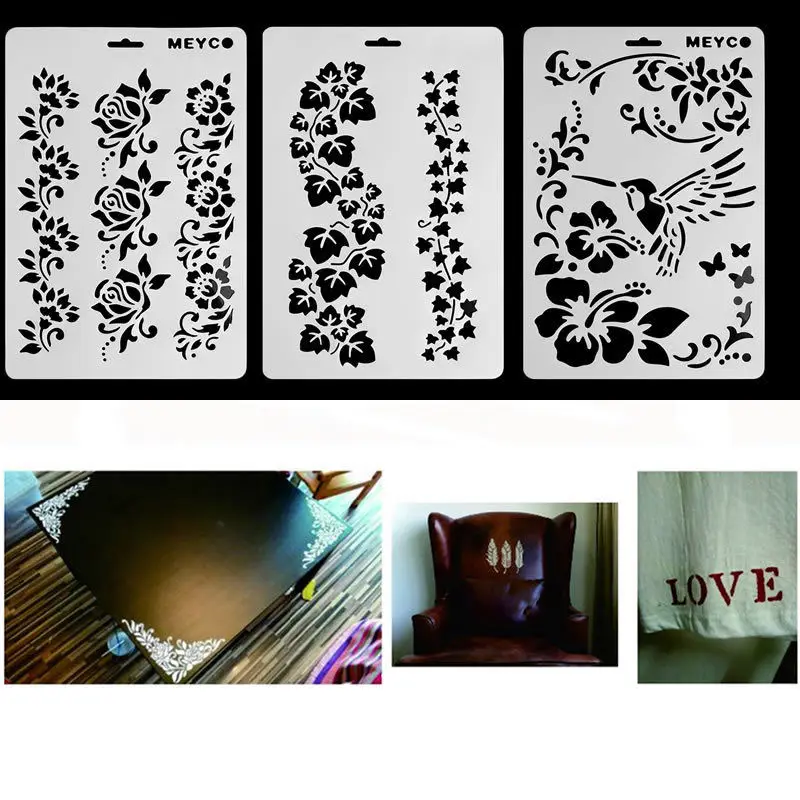 Игрушки для рисования DIY инструмент шаблон игрушек альбом скрапбукинга тиснение