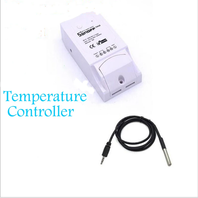 ITEAD sonoff th 10A Температура и мониторинга влажности Wi-Fi Smart Switch контроллер с