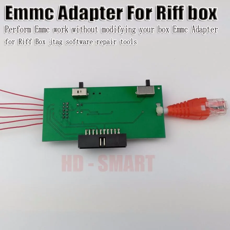 Выполнить работу eMMC без изменения коробки EMMC адаптер для Riff box jtag Инструменты для ремонта программного обеспечения