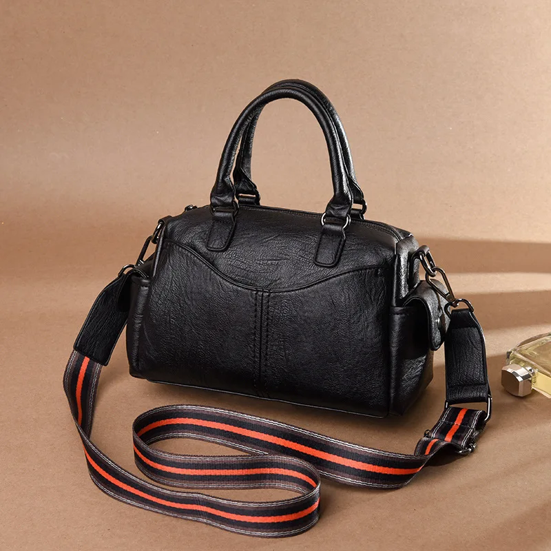 

High Quality Patchwork Genuine Leather Women's Handbags Luxury Handbags Women Tote Bags Shoulder Bags For Women Messenger Bag