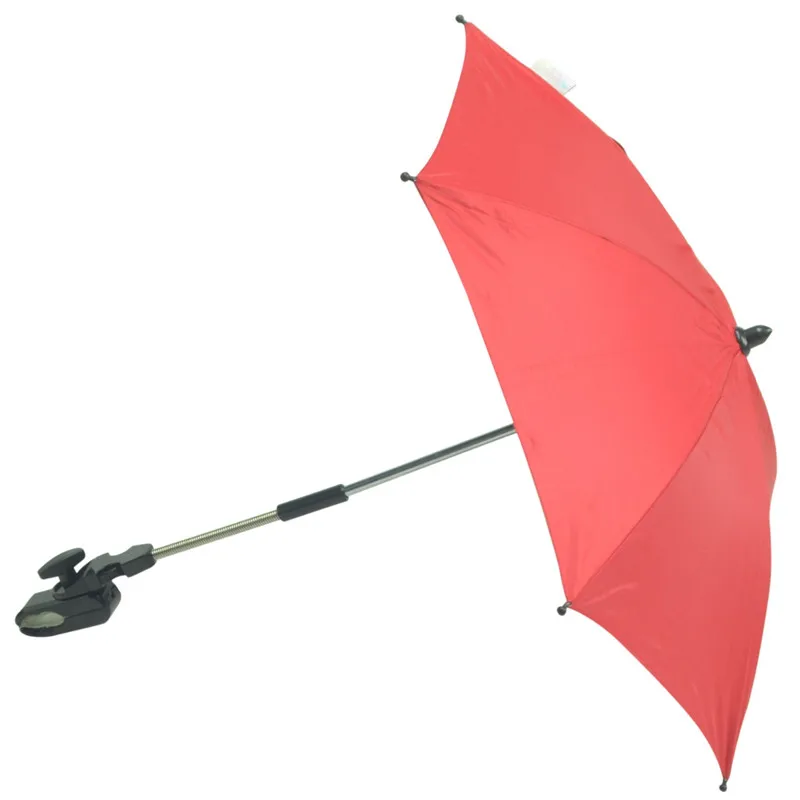 Регулируемый зонт и держатель УФ Защитный зонтик дождь Солнце Brolly для детской