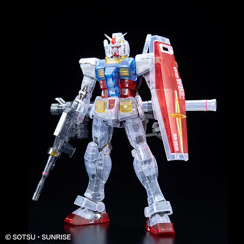 Bandai Shanghai Токио Gundam Base Limited 1/100 мг RX 78 2 3 0 цветная прозрачная экшн фигурка детская