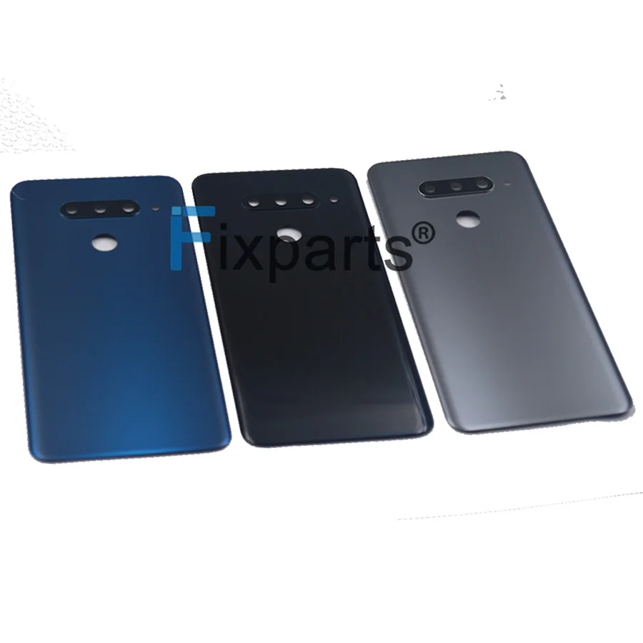 Для LG V40 ThinQ задняя крышка Батарея крышка Дверь задняя Стекло Корпус чехол для LG V40 Батарея крышка Запчасти для авто