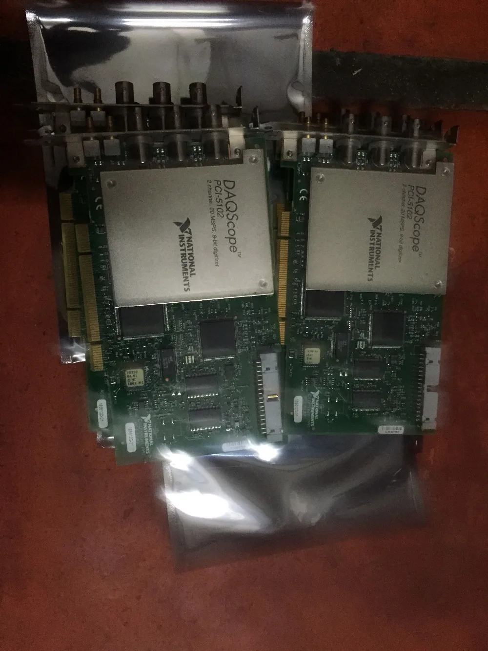 

National Instruments NI PCI-5102 Multifunction DAQ Scope Digitizer Card Used