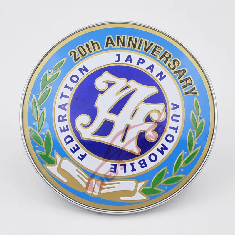 Разноцветное универсальное 20th Юбилей JDM Передняя решетка наклейка Японии