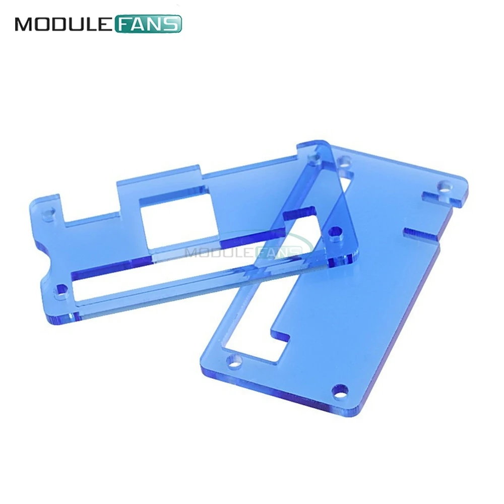 Для Raspberry Pi Zero Акриловый чехол Корпус коробка синий цвет акриловая защитная с