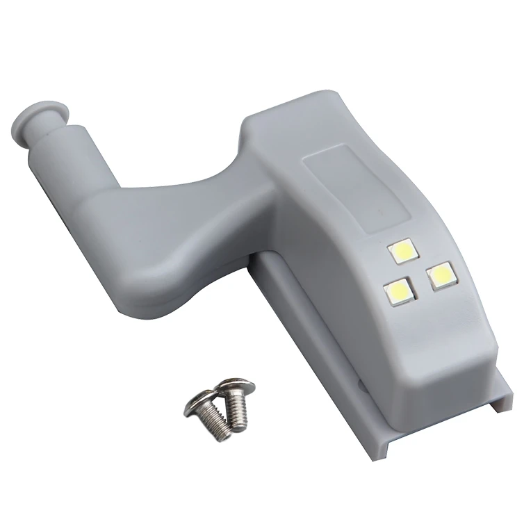 3 светодиода под шкаф светильник со стеклянными дверями внутреннего шарнирная