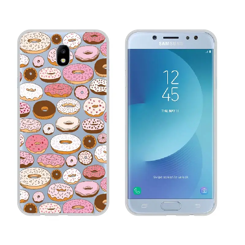 Cute Case For Samsung Galaxy J7 2017 Cover Silicone Soft J730F Funda PRO Coque J730 Capas |