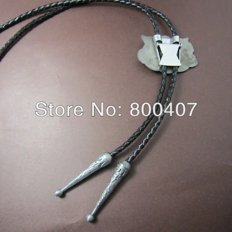 Розничная продажа винтажный Техасский длинный Рог Звездный болотный галстук