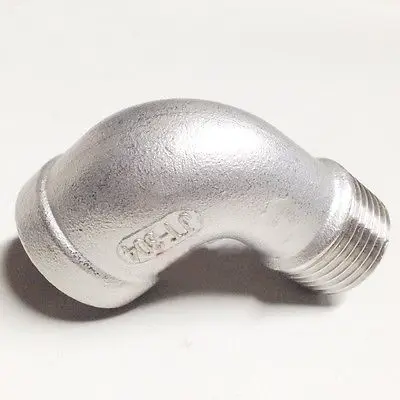 Коннектор BSP с внутренней резьбой на наружную резьбу 3/8 дюйма из нержавеющей