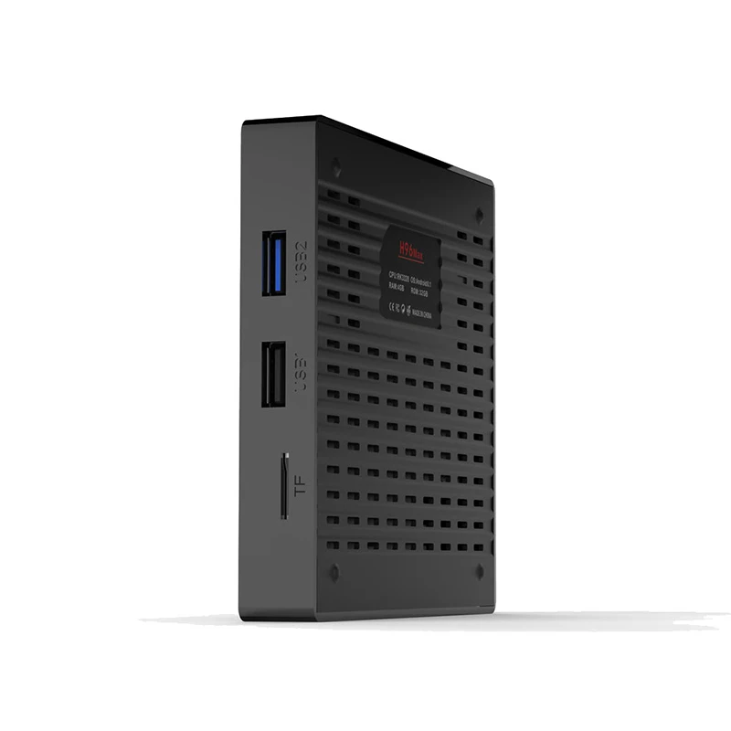 H96 MAX plus 4 Гб 64 ГБ Android 8 1 ТВ приставка RK3328 Четырехъядерный 4G/32G USB 3 0 Smart 4K медиаплеер