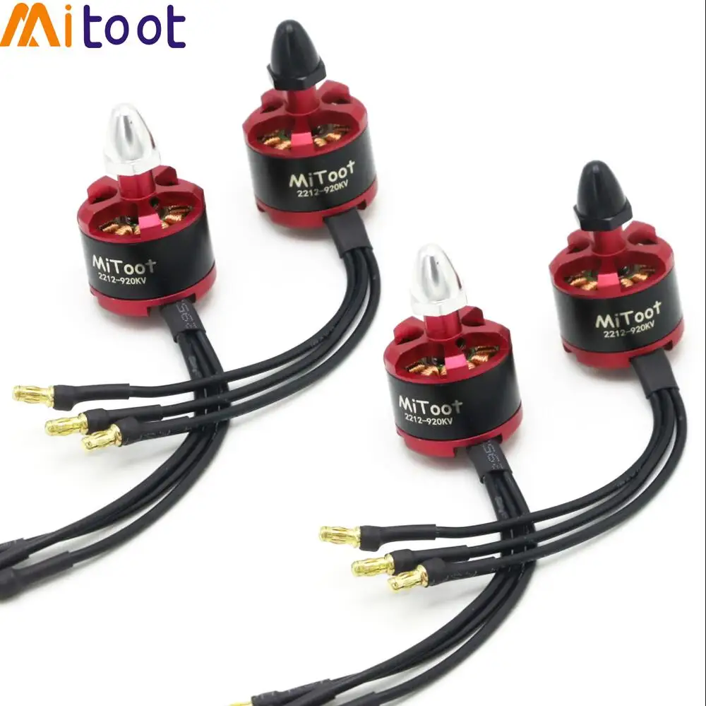 only 4 motor 4 шт./лот MARSPOWER MX2212 920KV бесщеточный мотор 2CW 2CCW DJI Phantom 1/2 F330 F450 F550 Квадрокоптер с дистанционным управлением - Цвет: only 4 motor