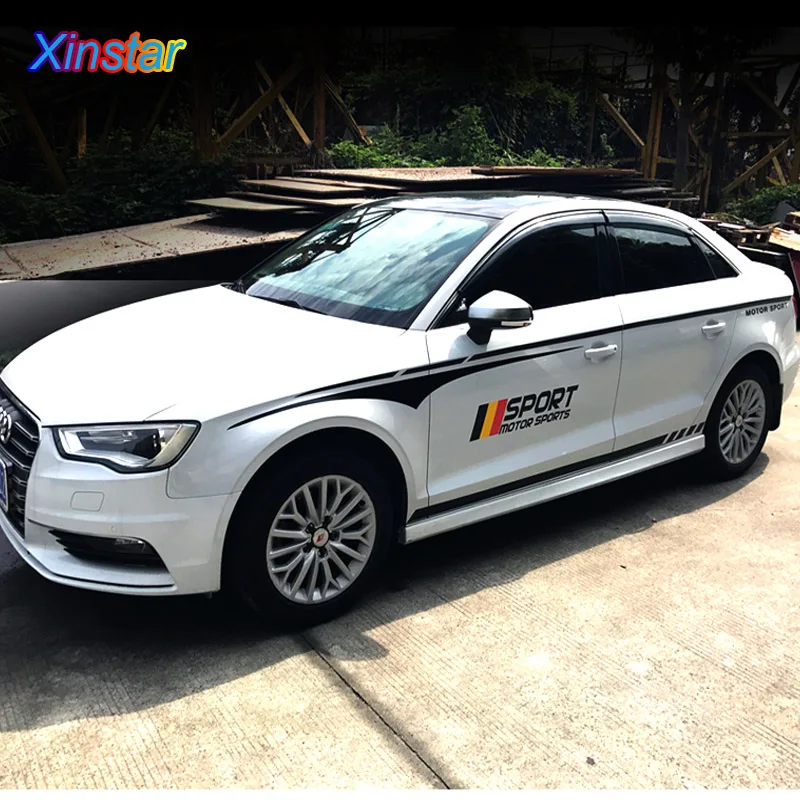 KK материал наклейка на корпус спортивного автомобиля для Audi A1 A3 A4 A5 A6 A6L A7 A8 S3 S6 Q3 Q5