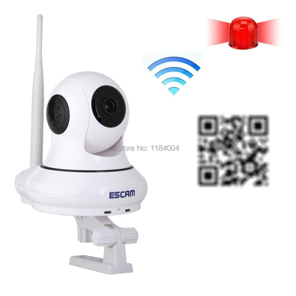 Escam покровитель qf500 мини IP Камера Onvif HD 720 P P2P Wirless WiFi Дома Видеонаблюдения с датчик