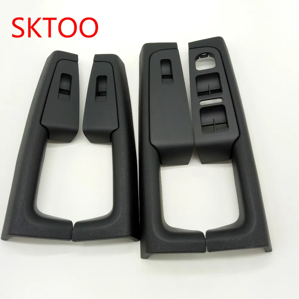 

SKTOO (Black)For Skoda Superb Inner door handle door armrest, switch box inside the door of the glove package