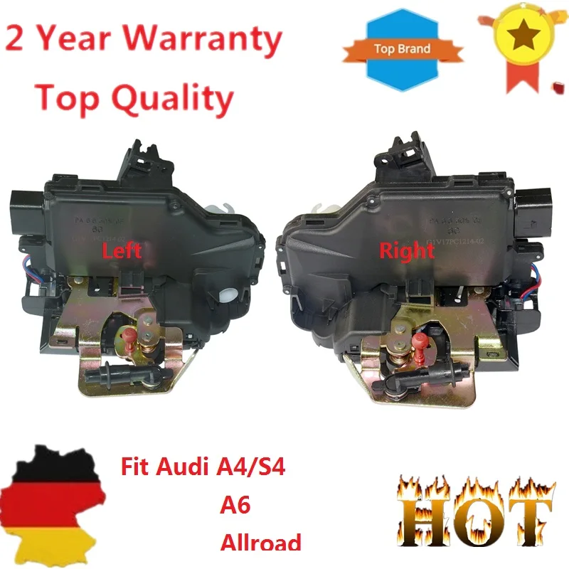 AP01 2 шт. 4B1837015G 4B1837016G дверной замок Левый Правый передний для Audi A6 C5 4B 8E A4/S4 Allroad S6|front
