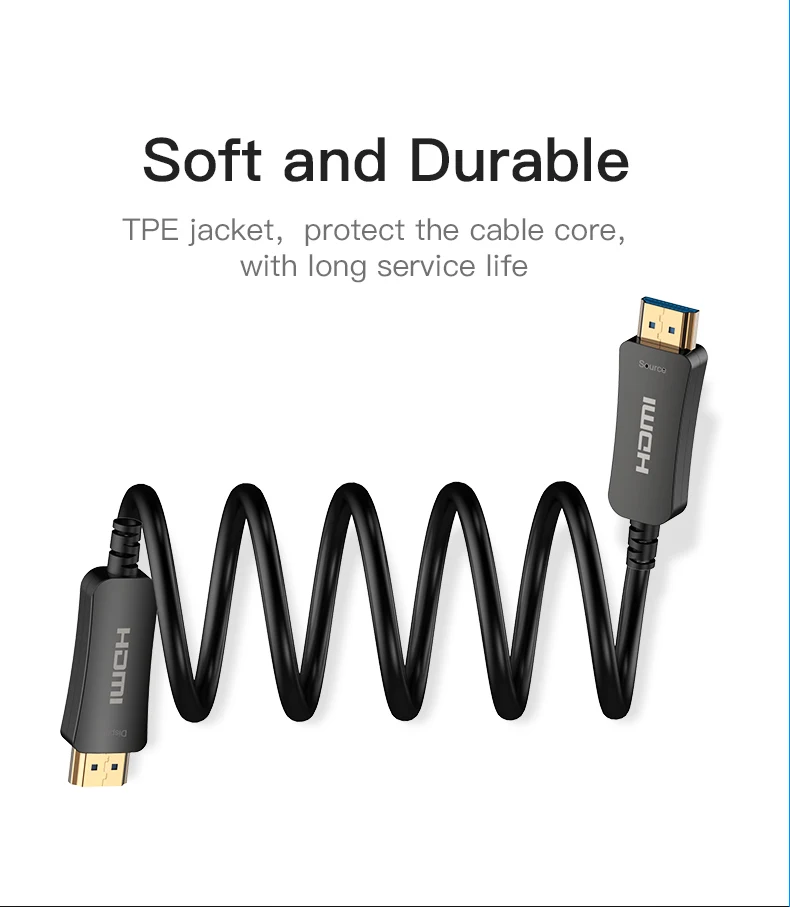 Кабель Vention HDMI 2,0 hdmi-hdmi кабель 4K HDMI кабель 5 м для HD tv lcd ноутбука PS3 проектор компьютерный кабель 5 м 2 м Оптическое волокно