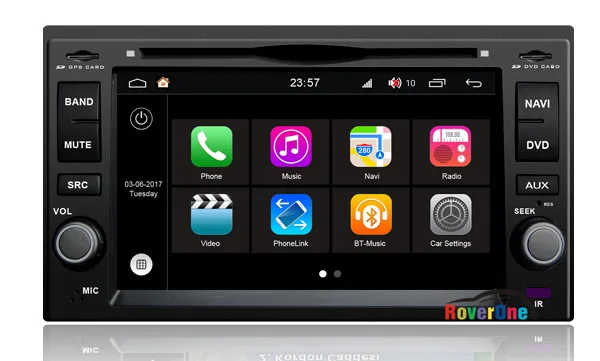 Roverone для Kia Утро Euro Star Naza Сурия Rio 5 гордость VQ Ceed Авторадио автомобиля GPS ГЛОНАСС