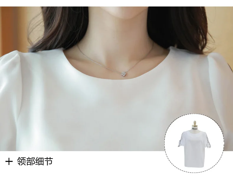 Gugulang двойной слой 2017 летние тонкие свободные сладкий бантом короткие flare рукавом