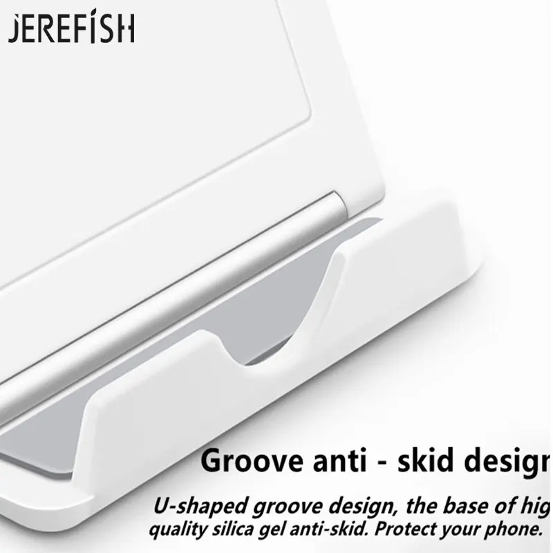 JEREFISH регулируемая настольная подставка для телефона держатель iPhone 6s 7 Plus 8
