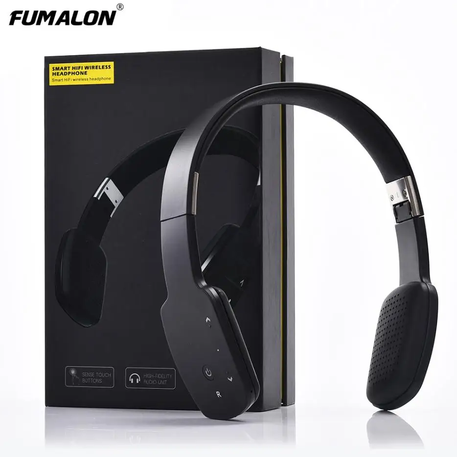 With Retail Box LC9600, сенсорный экран, Bluetooth, беспроводные наушники, спортивные, CSR 4,1, наушники с микрофоном, устойчивое к поту, большая гарнитура для мобильного телефона, ПК - Цвет: With Retail Box