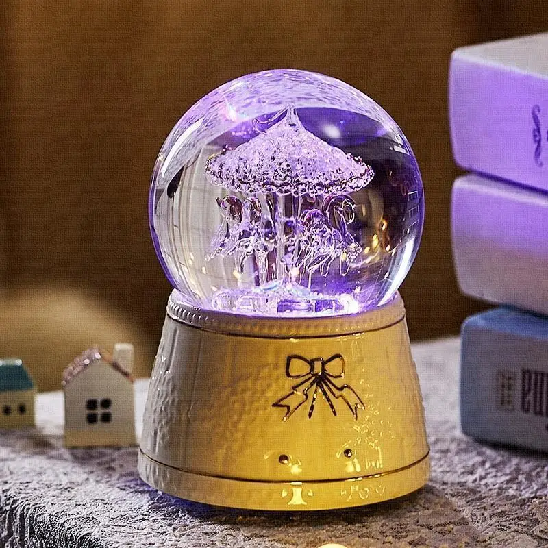 Подарок на пишущую машинку балерины Музик кутусу Снежный шар Мускусная карусель