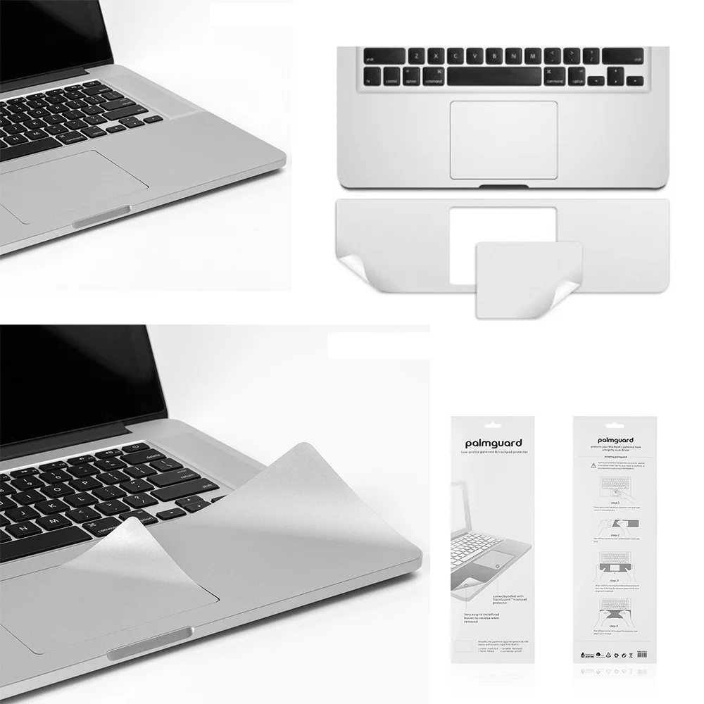 RYGOU наклейка для ноутбука, наклейка для MacBook Air Pro retina, Защитная пленка для всего тела с защитой экрана и клавиатурой