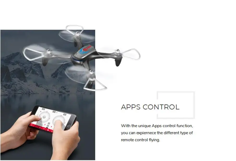 Syma X15W Wifi Drone FPV With 0.3MP HD Camera RC Quadcopter G-sensor Barometer Set Height Headless Mode | Электроника