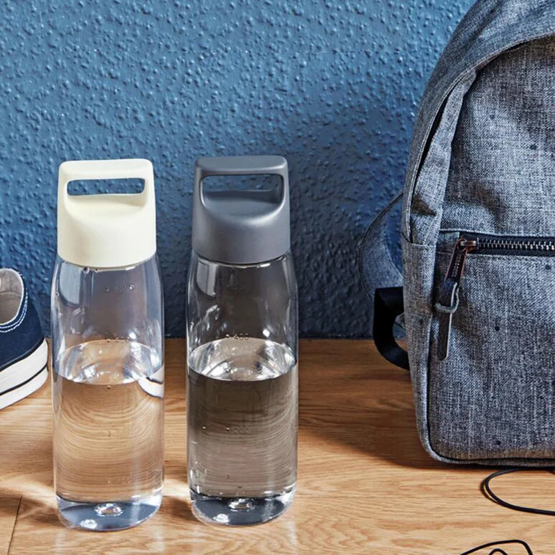 Xiaomi кристальная бутылка для воды BPA Бесплатный протеиновый шейкер тритановый