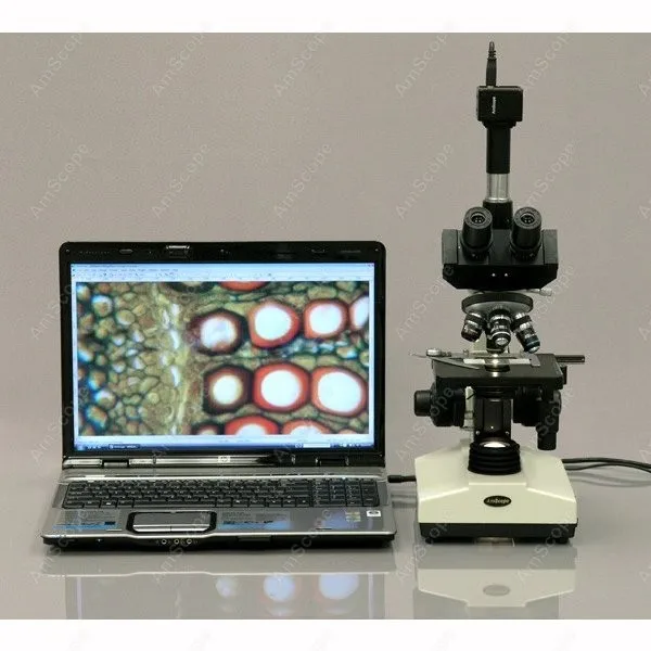 Ветеринарный доктор микроскоп поставка AmScope 40X 1600X ветеринарный клиника Triological