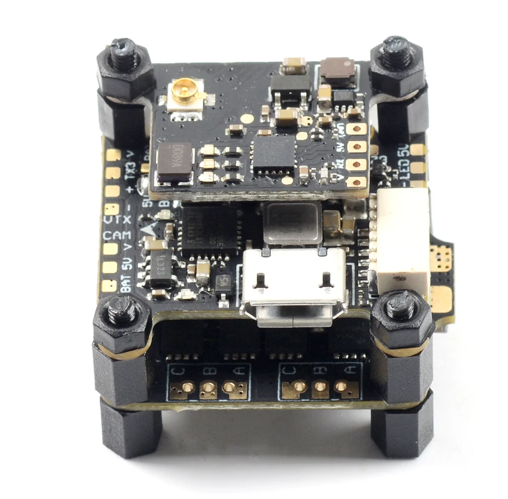 Talon F4 Mini Fly Tower Полетный контроллер Betaflight + 15A BLHELI S 4 в 1 ESC 40 каналов 100 мВт VTX для микро