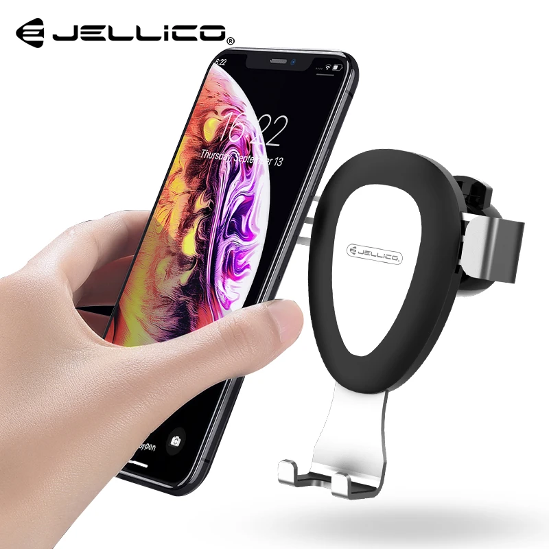 Jellico Автомобильный держатель для телефона iPhone X 8 7 Gravity Air Vent автомобильный