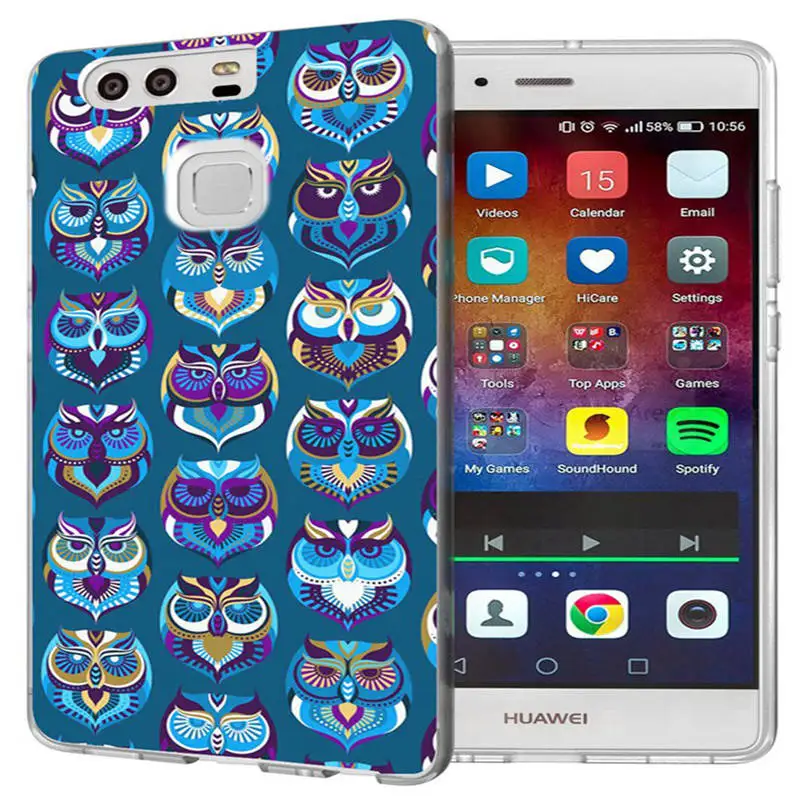 Soft TPU Pattern Silicone Case For Huawei P9 P10 Lite P8 2016 2017 Y5 II 2 Y5ii / Y6ii Ultra Slim Cover Capa A154 |