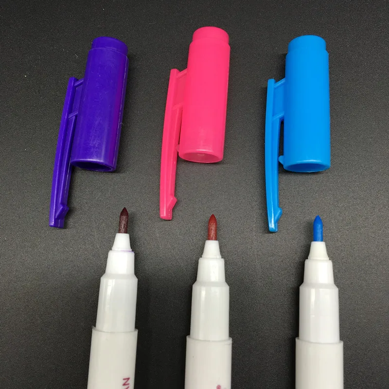 6 шт. воздушная стираемая ручка Водорастворимая Ручка по ткани маркер замена для