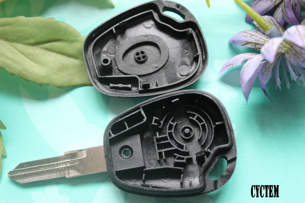 CYCTEM Clearance!! Car Key Cover Casing 1 Button Remote Shell Fob Case Replacement Fit For Renault No Logo | Автомобили и
