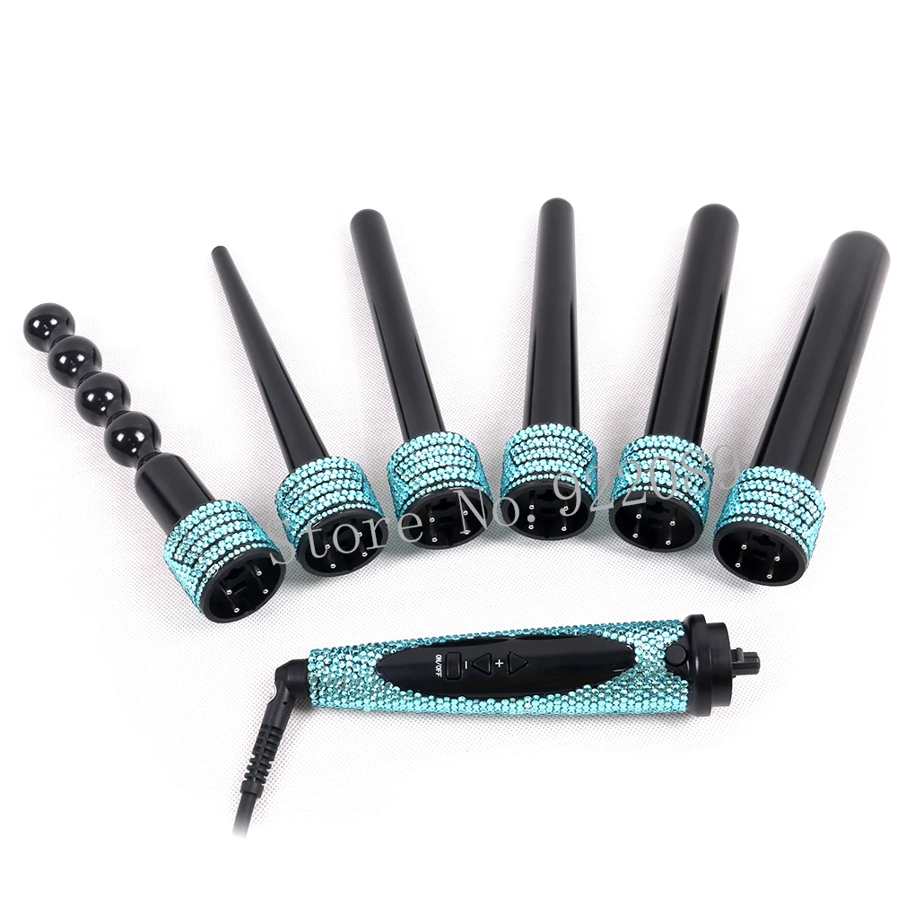 6 в 1 щипцы для завивки волос|curling wand professional|professional hair curling wandprofessional |