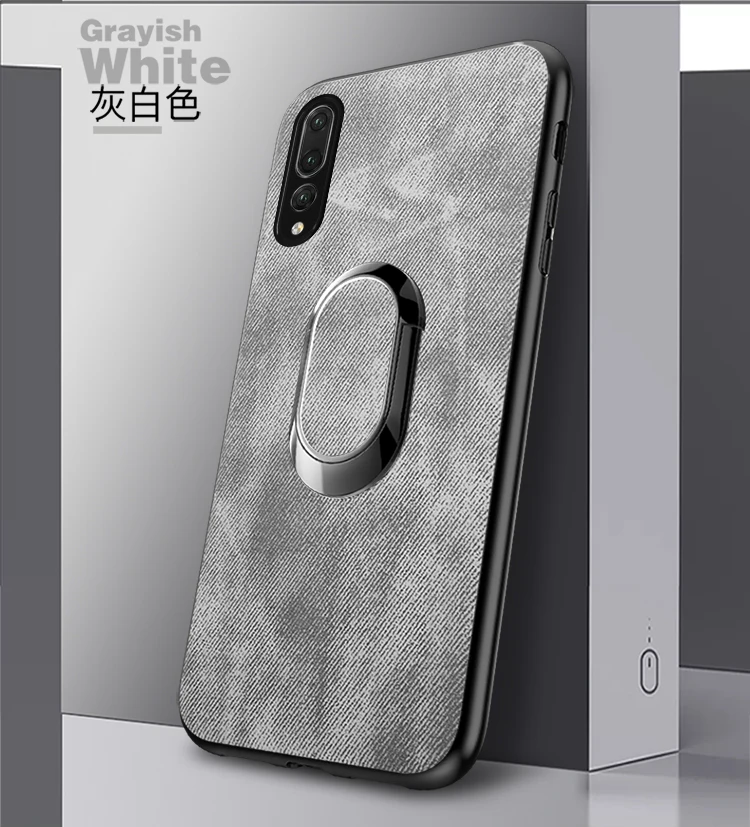 Чехол для телефона для huawei P10 P20 Коврики 9 10 Pro Чехол Ткань кронштейн заднюю крышку для P20 Lite Honor 8X10 9 V9 чехол