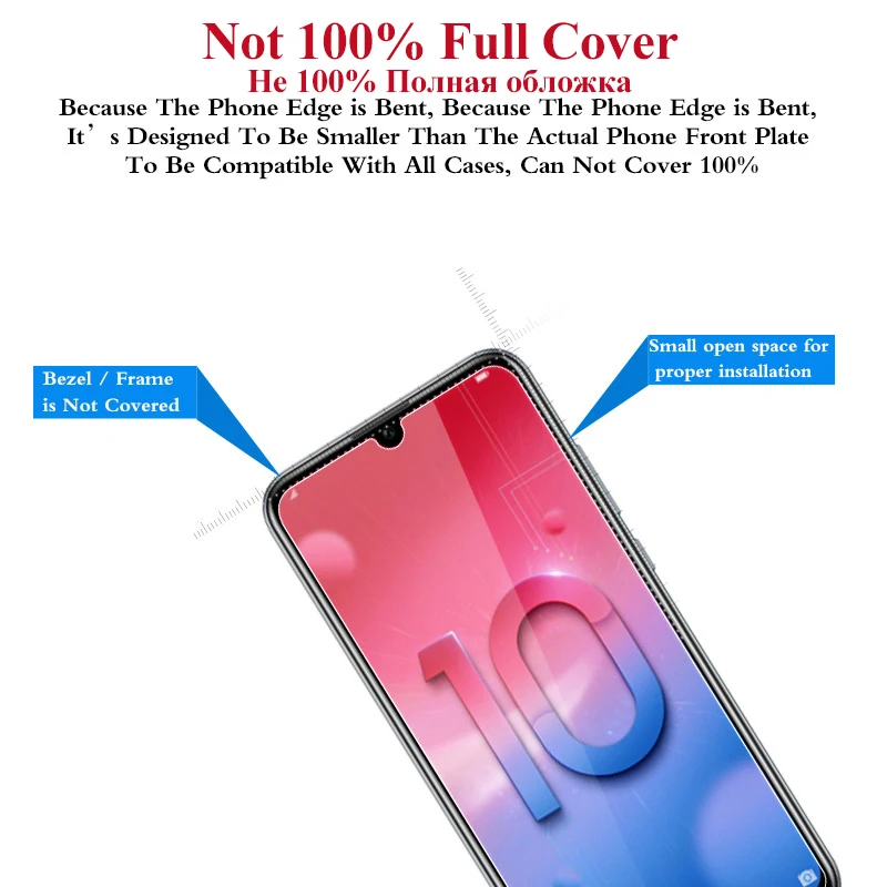 Стекло для Huawei Honor 10 8 9 Lite huawey honer 8lite 9lite 10lite honor8 honor10 honor9 Защитная пленка экрана 2.5d