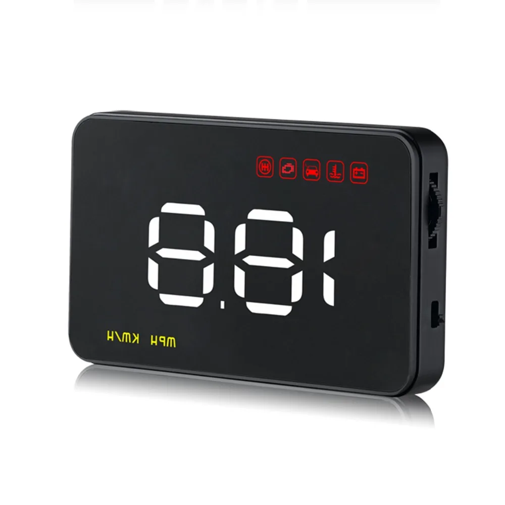 Автомобильный HUD Дисплей превышение скорости Предупреждение Системы проектор