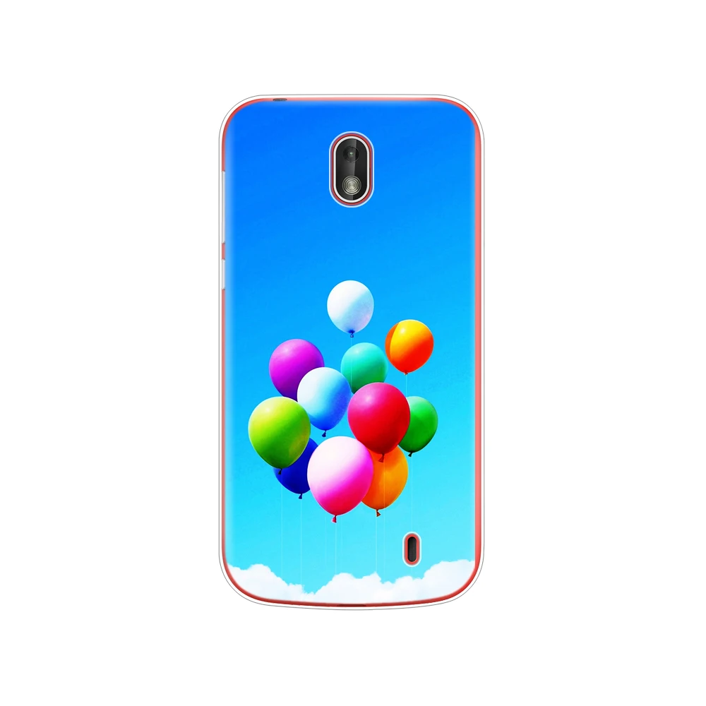 Чехол для Nokia 1 Plus, чехол, милый силиконовый мягкий чехол для Nokia 1, для Nokia1 Plus, бампер, полный 360, защитный чехол - Цвет: 61592