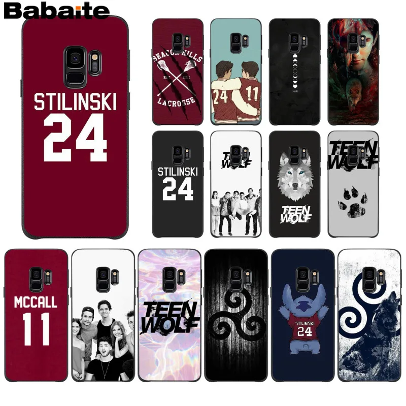 Чехол для телефона Babaite Teen Wolf Stilinski 24 McCALL 11 LAHEY 14 Samsung S9 plus S5 S6 S6edge S6plus S7 S7edge S8 S8plus M10