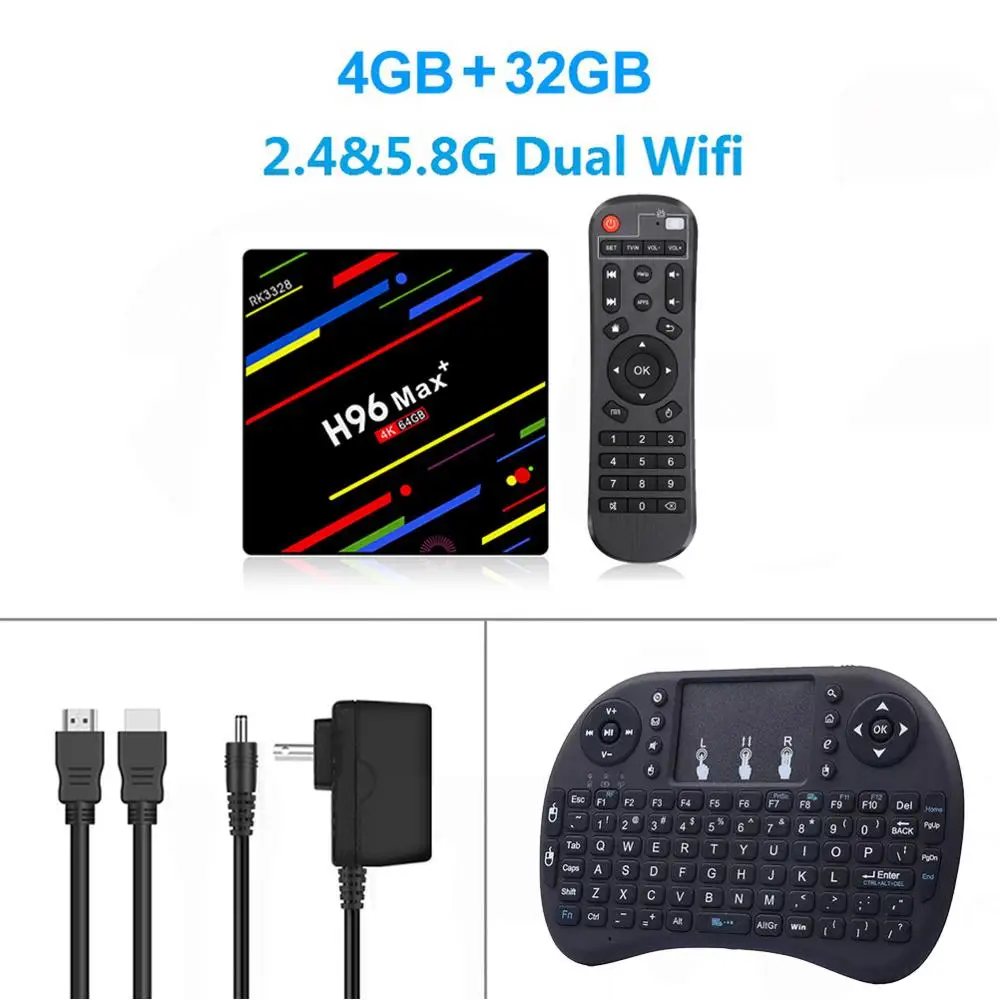 4G 32G normal i8 ТВ-приставка LEMADO H96 MAX Pro Android 9,0 ТВ-приставка Rockchip RK3328 4 Гб ОЗУ 64 Гб ПЗУ 4K Google плеер магазин смарт-ТВ приставка - Color: 4G 32G normal i8