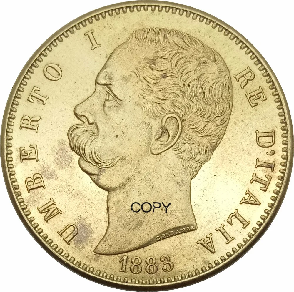Италия 100 Lire Umberto I 1883 R 1888 1891 3 шт. в посылка вке продаются латунные металлические