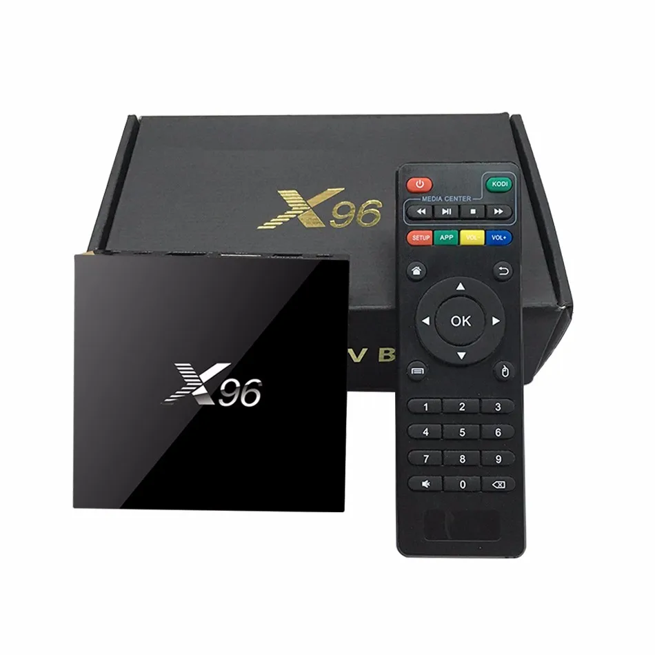 X96 2 Гб 16 ТВ коробка Amlogic S905X четырехъядерный Android 6 0 Marshmallow WIFI HD 4K * 2K 1080P много Moives