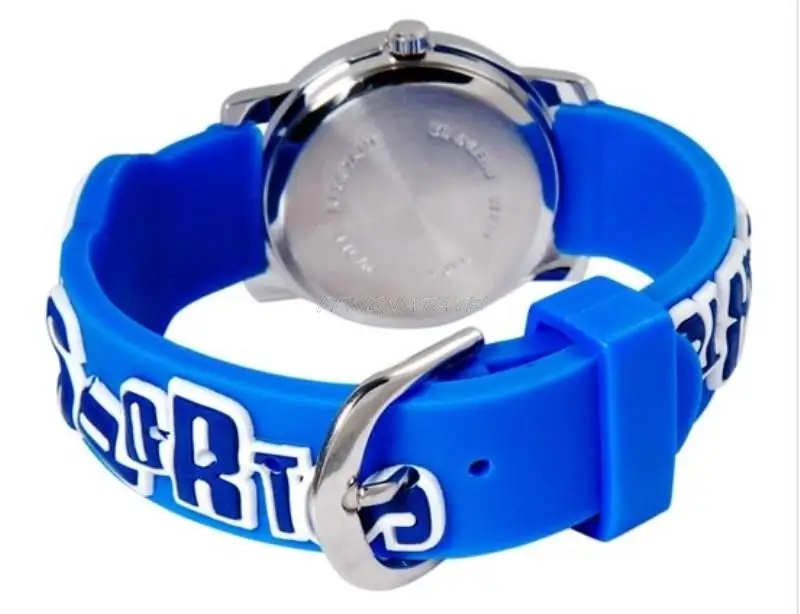 WILLIS досуг детей Кварцевые часы мультфильм яркий цвет Стильный аналоговый 3D