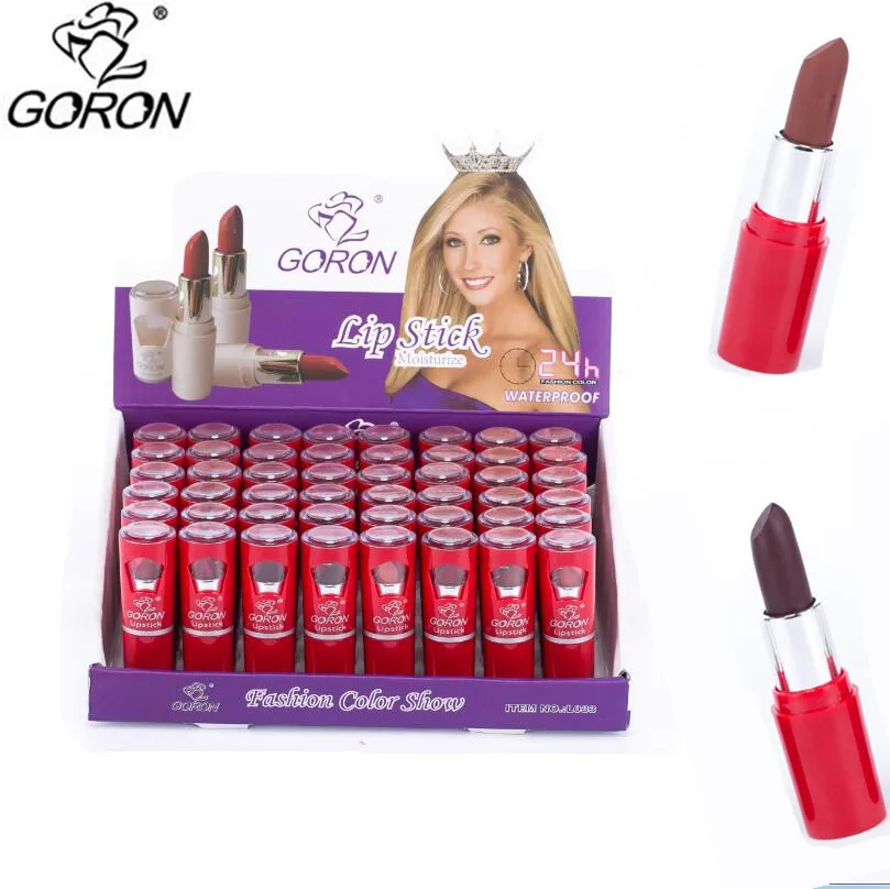 Goron Velvet Матовый 24 Цветов Для Губ Палку Шелковистой Искушение Румяна