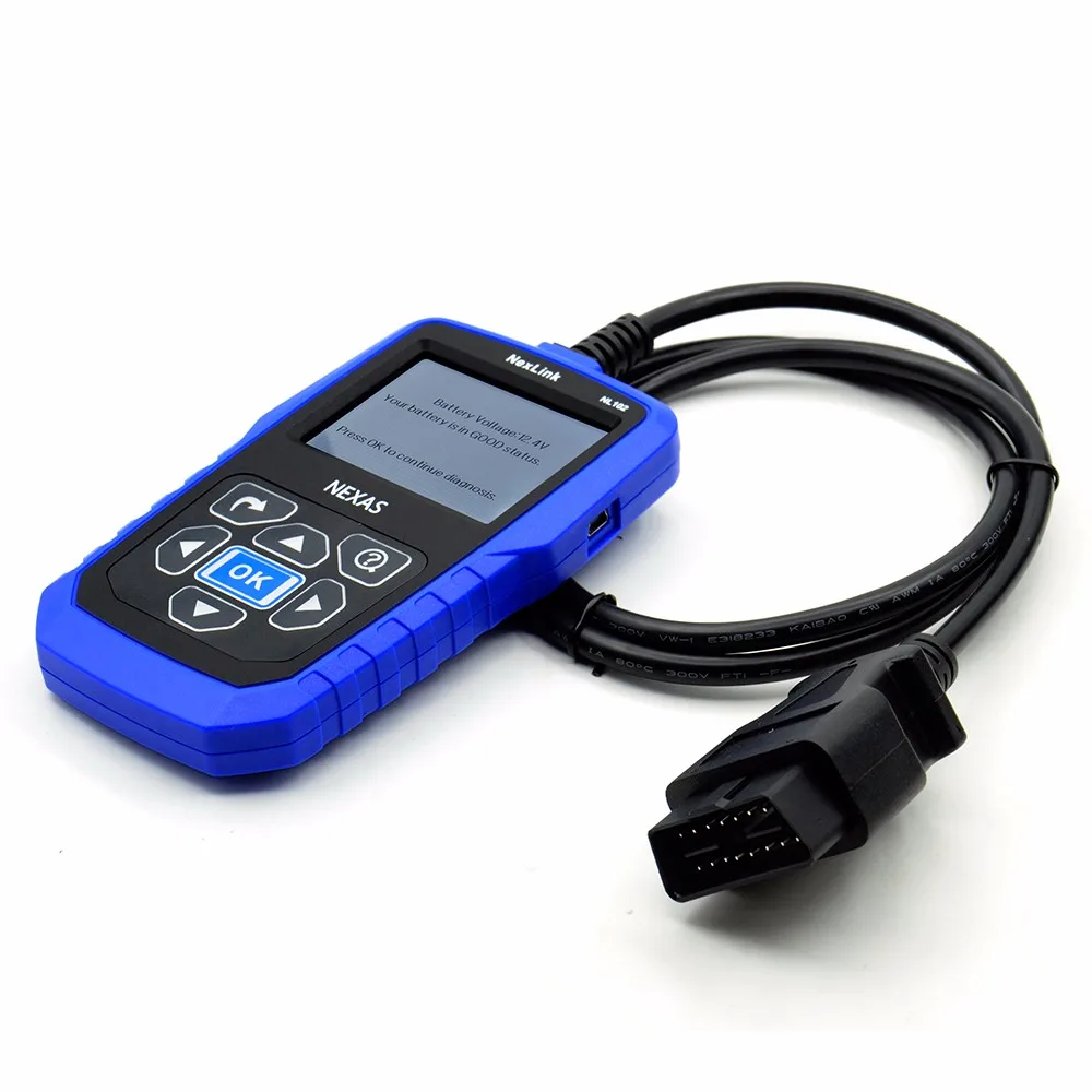Последним Heavy Duty Truck диагностики дизельного двигателя сканер NEXAS NL102 OBD2 может