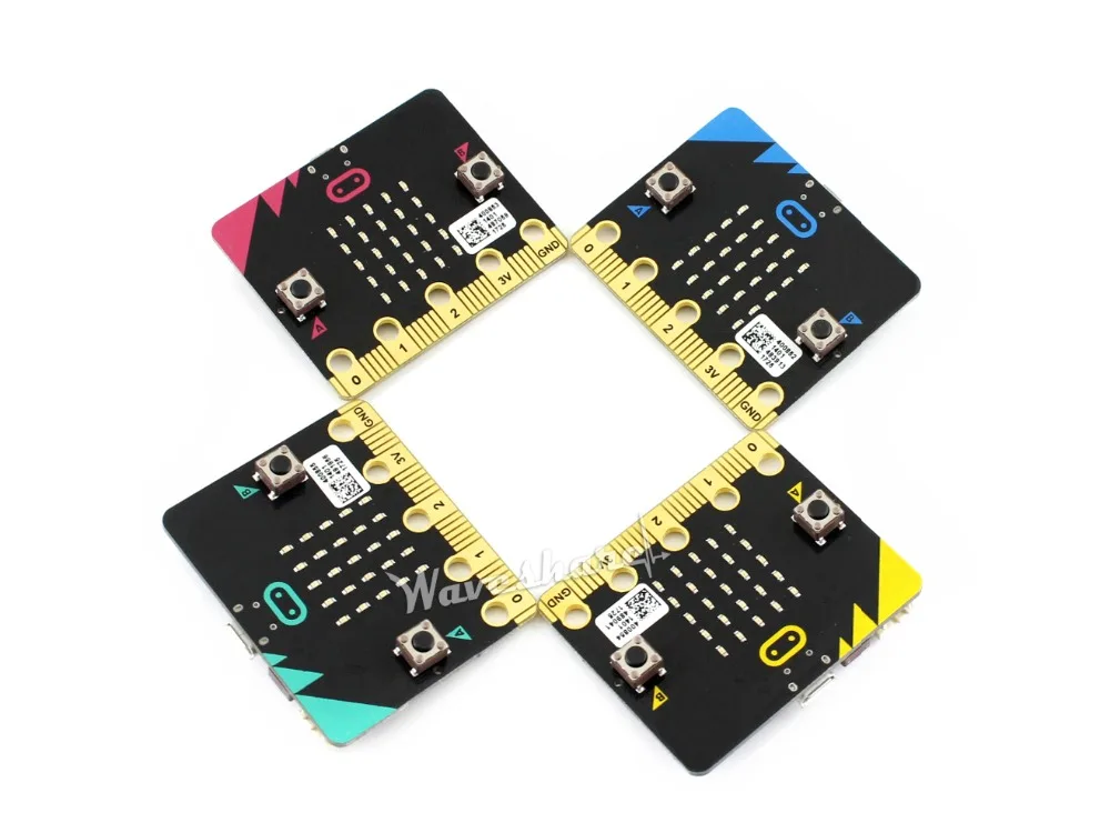 BBC micro:bit basic pack макетная плата держатель аккумулятора AAA USB кабель Поддержка